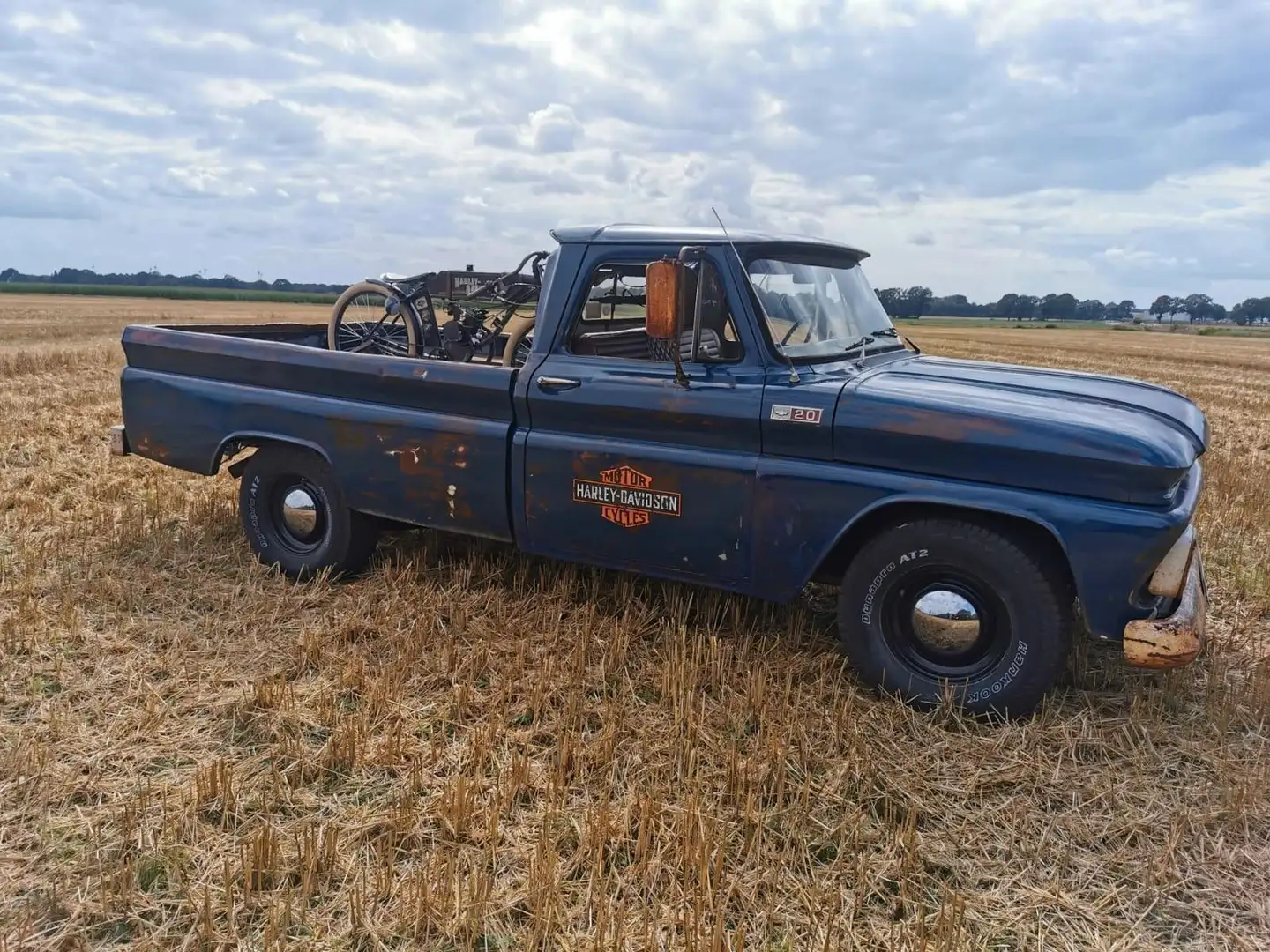 Chevrolet C25 GMC USA PickUp Patina Синий - 2