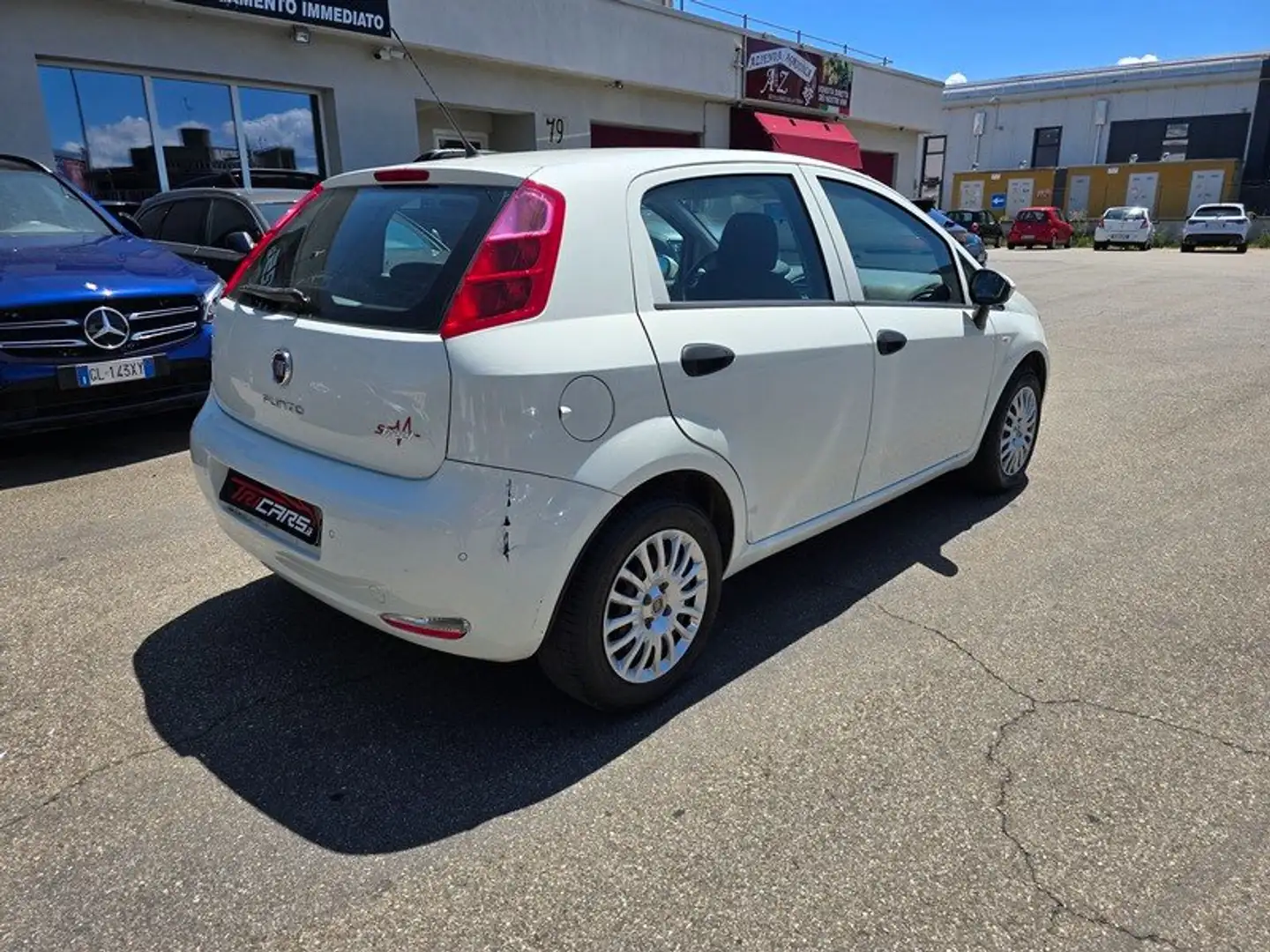 Fiat Punto 1.2 5 porte EURO6 NEOPATENTATI PERMUTE Bianco - 2