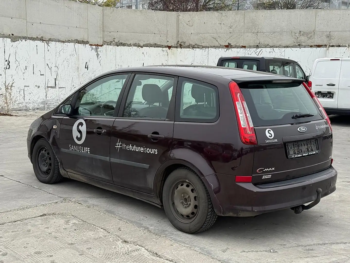 Ford C-Max C-MAX Trend 1,6 TDCi/DPF | VOLL FAHRBEREIT | Kırmızı - 2