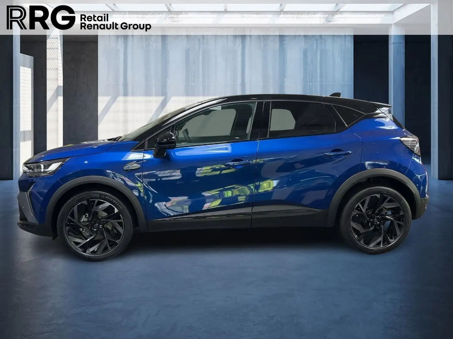 Renault Captur Esprit Alpine Mild Hybrid 160 EDC ABS ESP SERVO Azul - 2