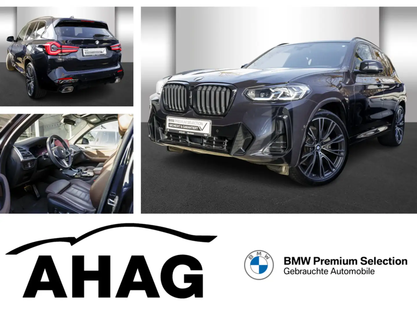 BMW X3 xDrive20d AT M Sportpaket Innovationsp. AHK Schwarz - 1