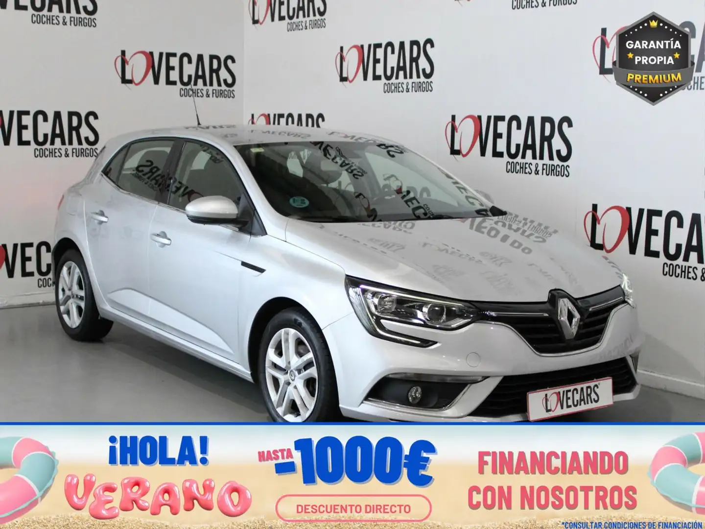 Renault Megane Business Blue dCi 70 kW (95CV) Silber - 1