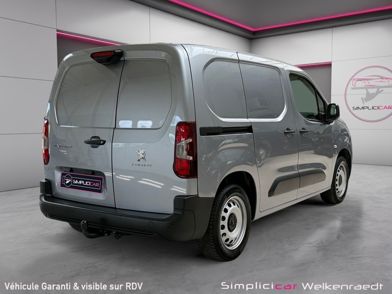 Peugeot Partner 1.5 BlueHDi L1 STD Heavy S/S (EU6.4)-BOITE AUTO-CARPLAY-CAM-REGUL/LIM-GARANTIE JUSQU'A 36 MOIS — photo 7