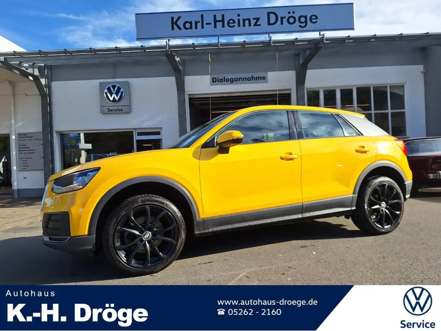 Audi Q2 1.4 TFSI Sitzheizung PDC Gelb - 1