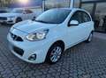 Nissan Micra Micra 1.2 12V 5 porte Tekna OK NEOPATENTATI Weiß - thumbnail 3