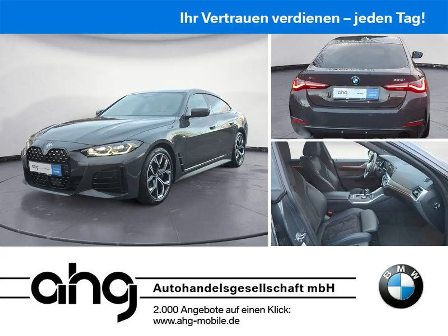 BMW 430 M Sport Laser 19' 360° Hu Grau - 1