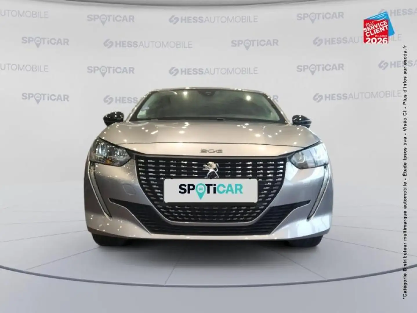 Peugeot 208 1.2 PureTech 75ch S\u0026S Style Gris - 2