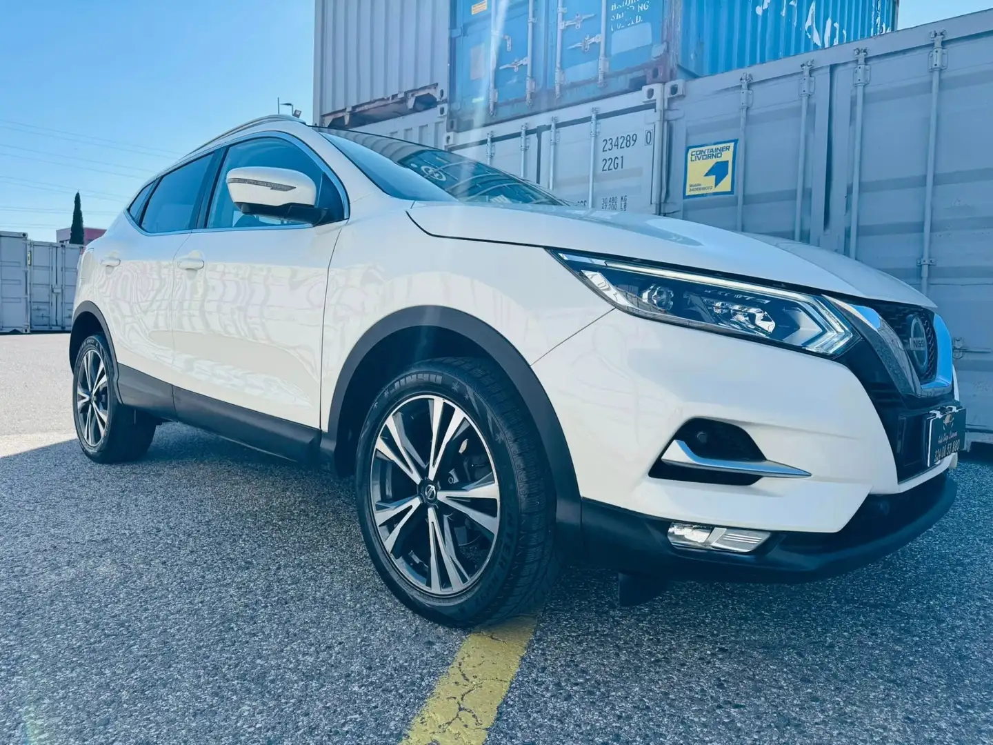 Nissan Qashqai Qashqai 1.3 DIG-T 140 CV Tekna Bianco - 1