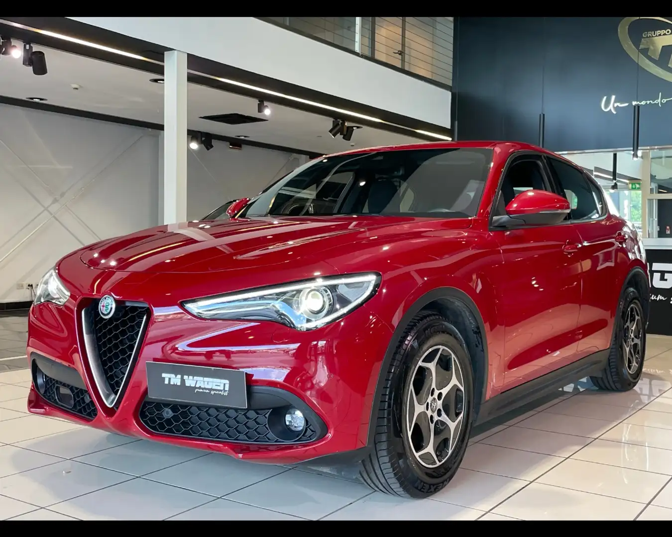 Alfa Romeo Stelvio 2.2 Turbodiesel AT8 Rosso Edizione 2022 *IVA* Rosso - 1