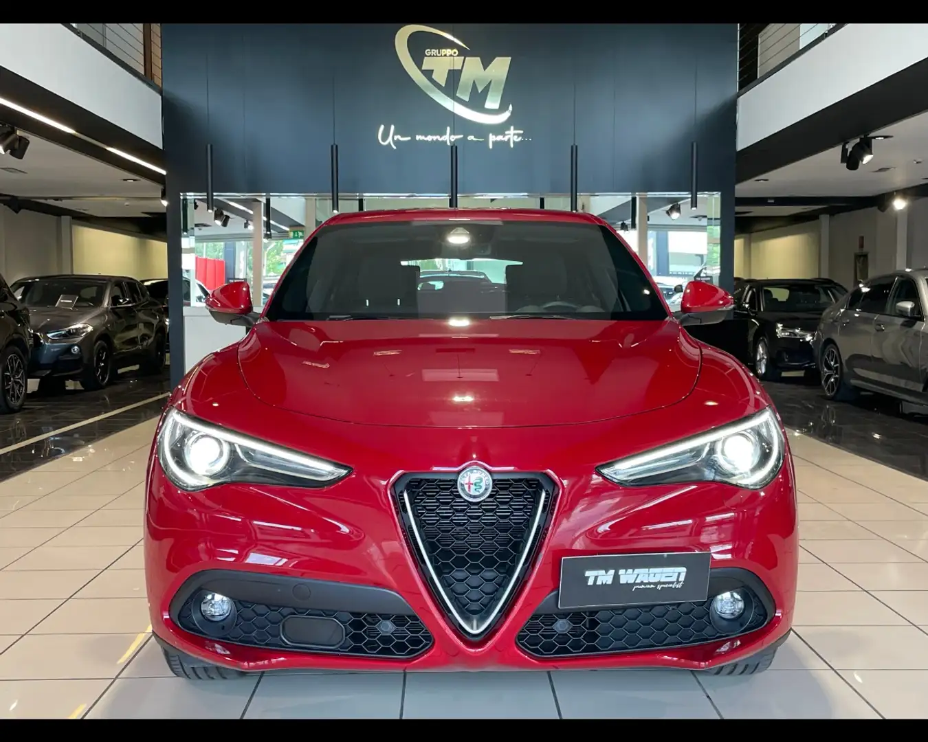 Alfa Romeo Stelvio 2.2 Turbodiesel AT8 Rosso Edizione 2022 *IVA* Rosso - 2