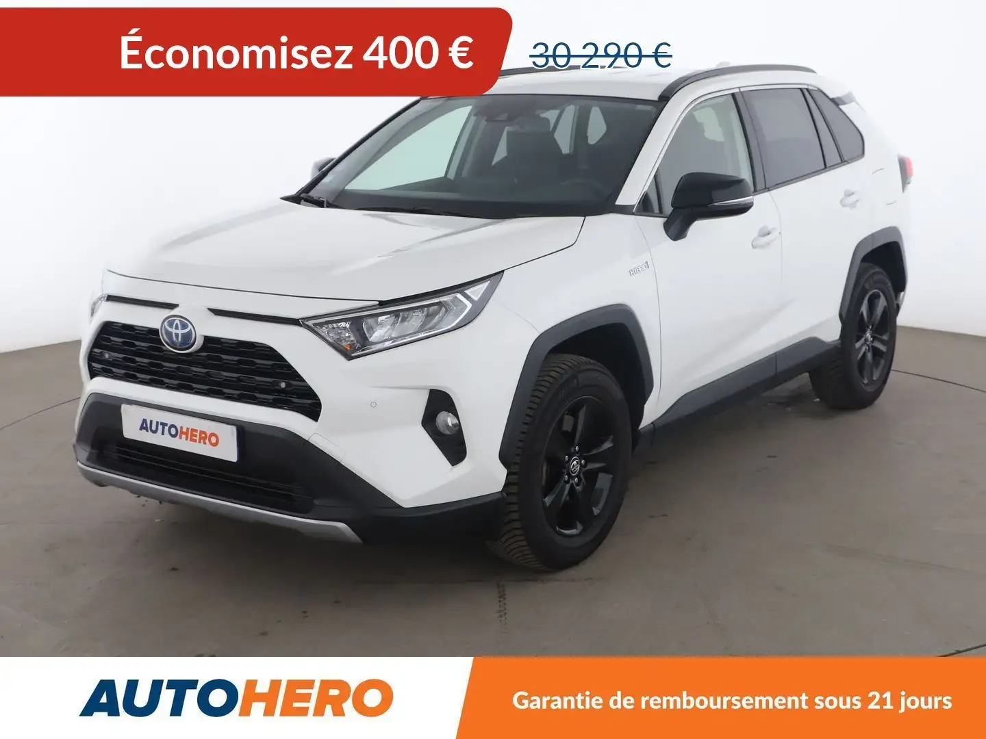 Toyota RAV 4 2.5 Hybride AWD Dynamic Biały - 1
