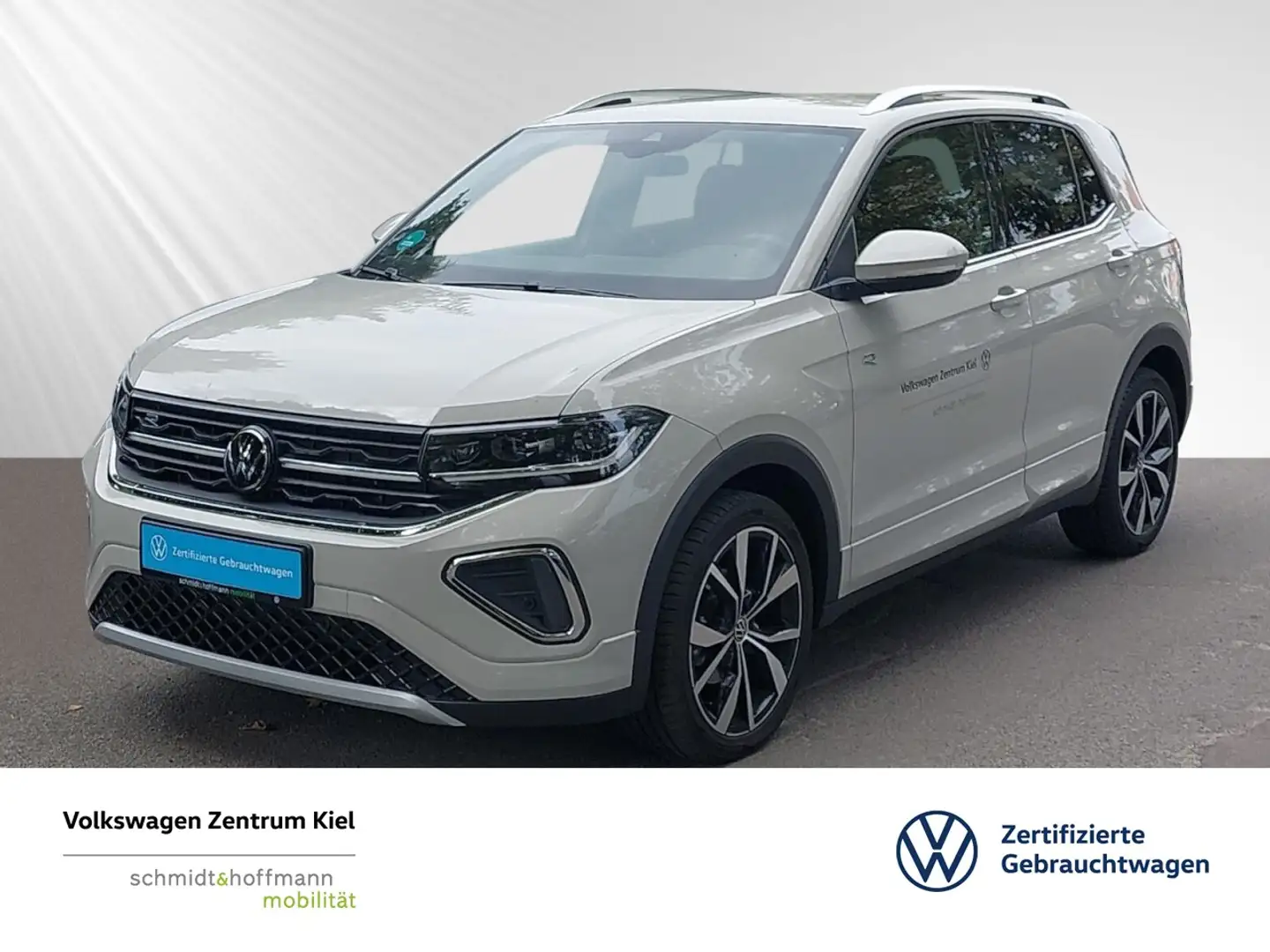 Volkswagen T-Cross R-Line 1.5 TSI SITZHZ+ACC+PDC+CARPLAY Klima Grijs - 1