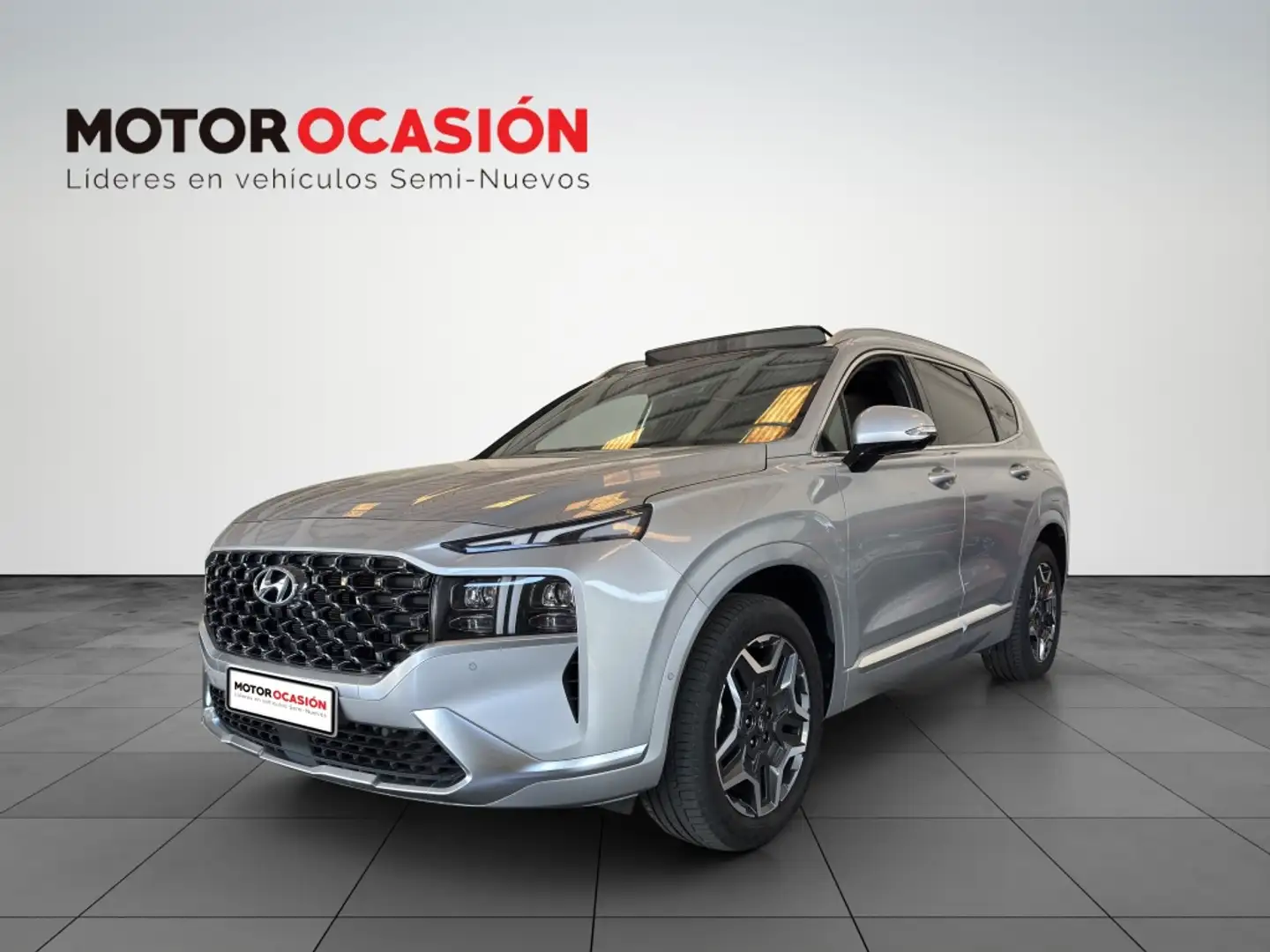 Hyundai SANTA FE 1.6TGDI PHEV Style 7pl 4WD 6AT Plateado - 1