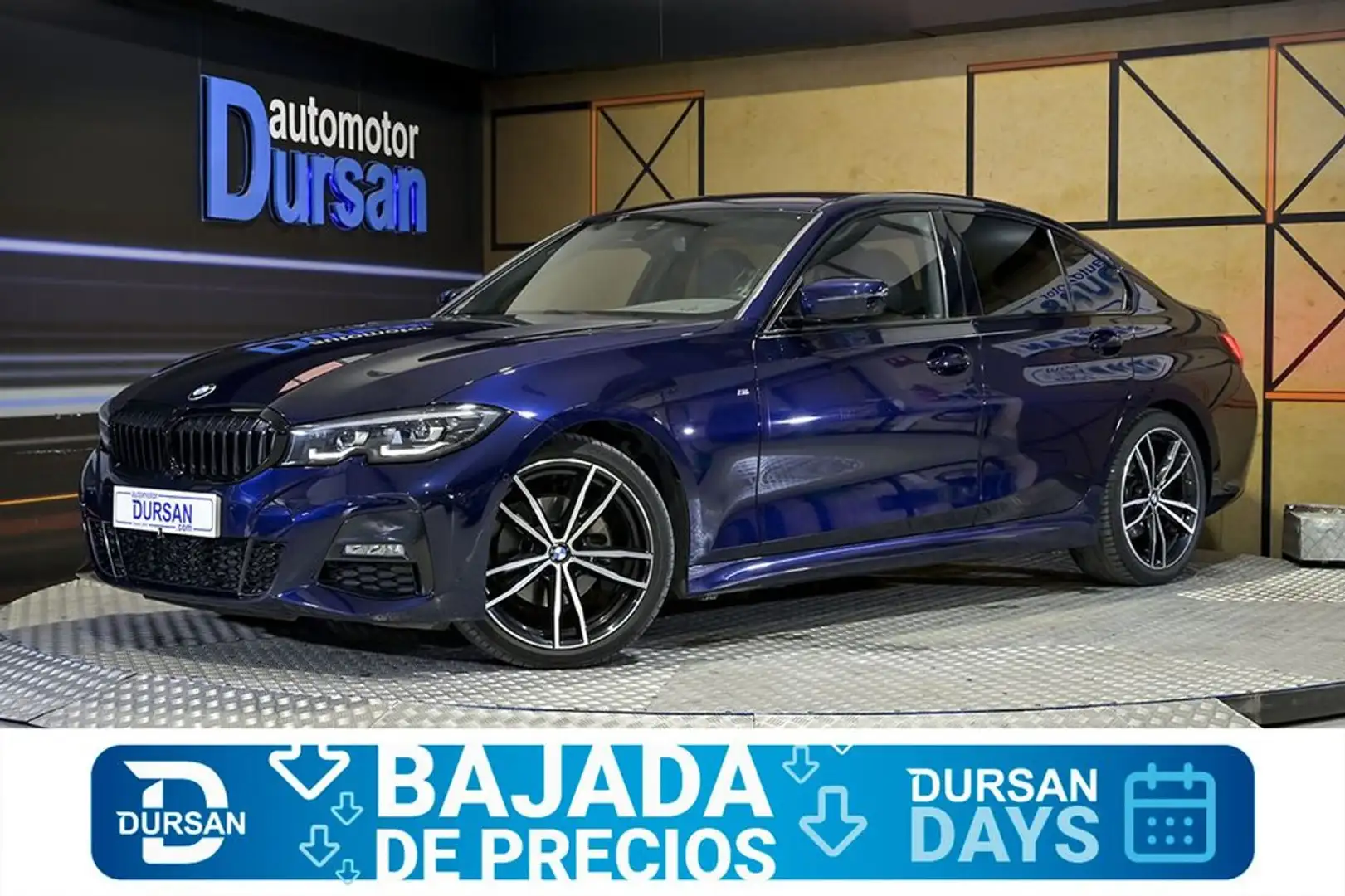 BMW 320 320d Auto. Blu/Azzurro - 1