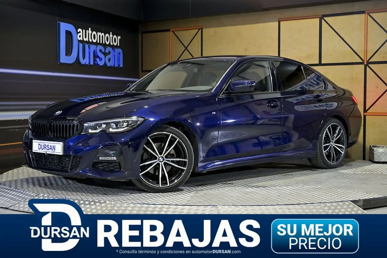 BMW 320 320d Auto. Blau - 1