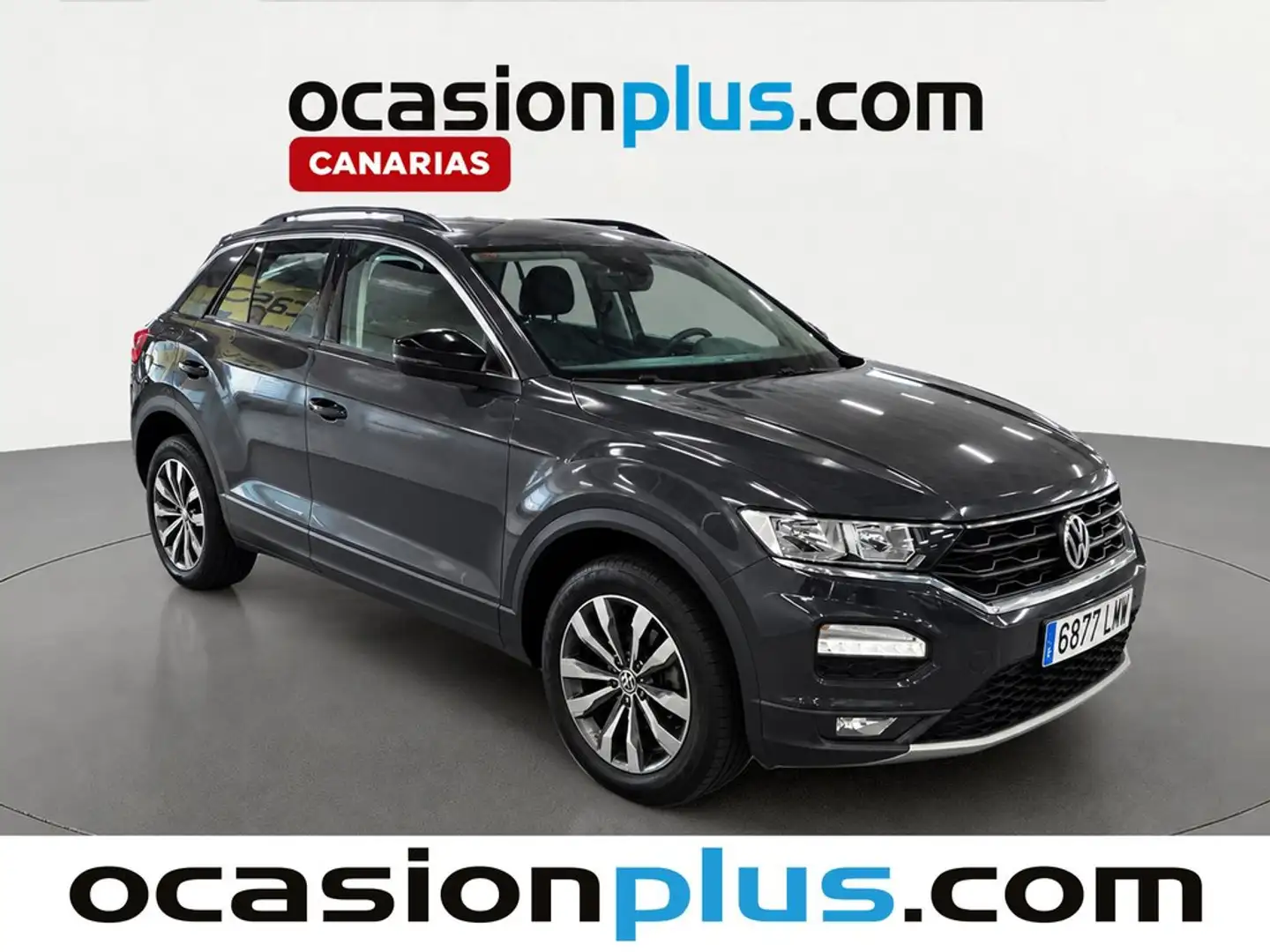 Volkswagen T-Roc 1.0 TSI Advance 81kW Gris - 2