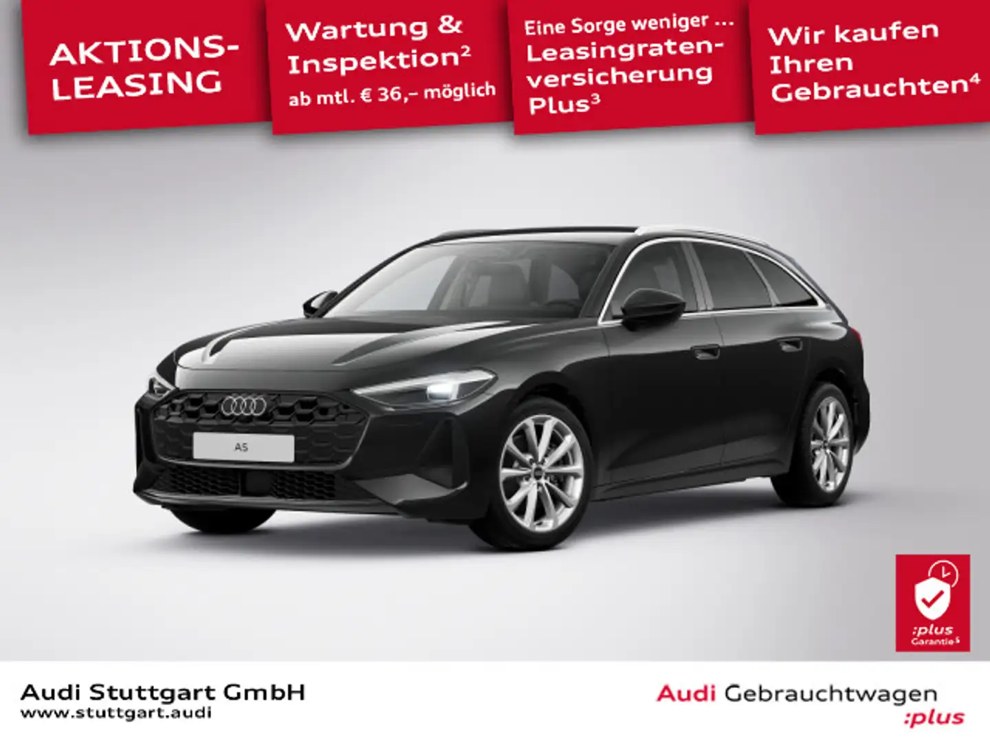 Audi A5 TFSI quattro S tronic Schwarz - 1