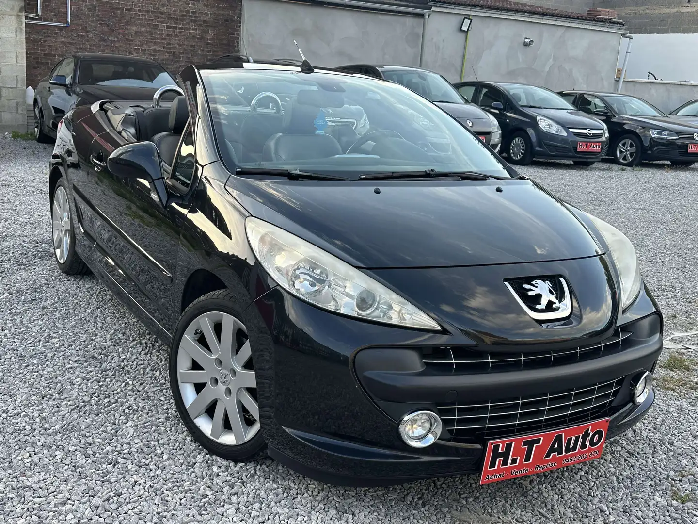 Peugeot 207 CC 1.6i 16v Pack/Etat neuf/Airco/Controle ok Noir - 2