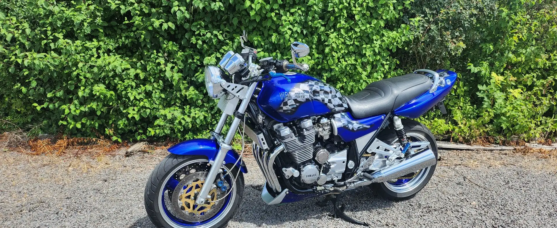 Yamaha XJR 1200 Bleu - 1