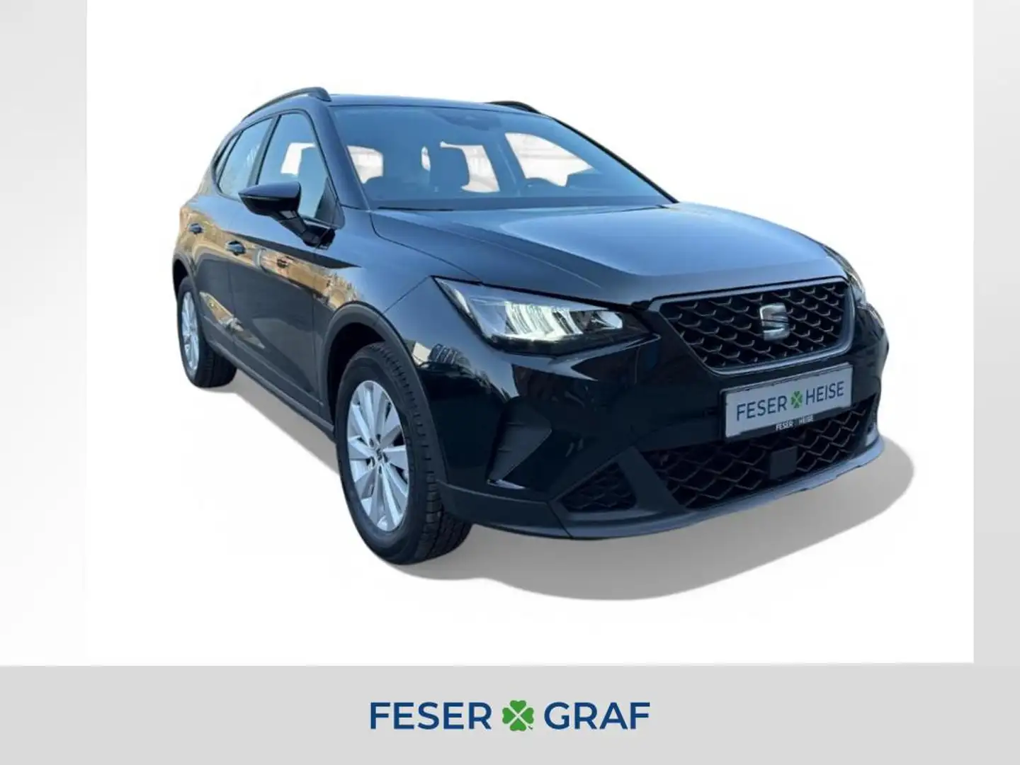 SEAT Arona Style 1.0 TSI LED/Sitzhzg./Klima/Full Link Schwarz - 1