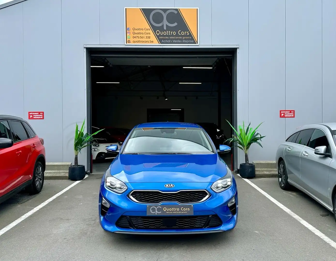 Kia Ceed / cee'd 1.4T ESSENCE 😍✅ BOITE AUTO ✅ GARANTIE Blau - 2