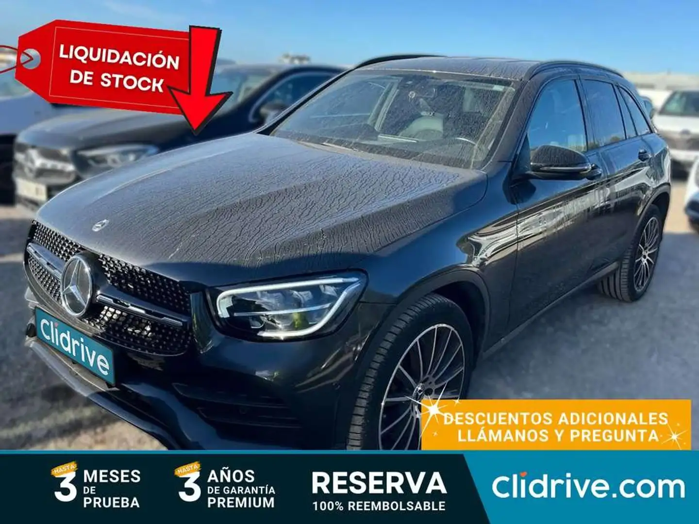 Mercedes-Benz GLC 220 d 4MATIC - Gris - 1