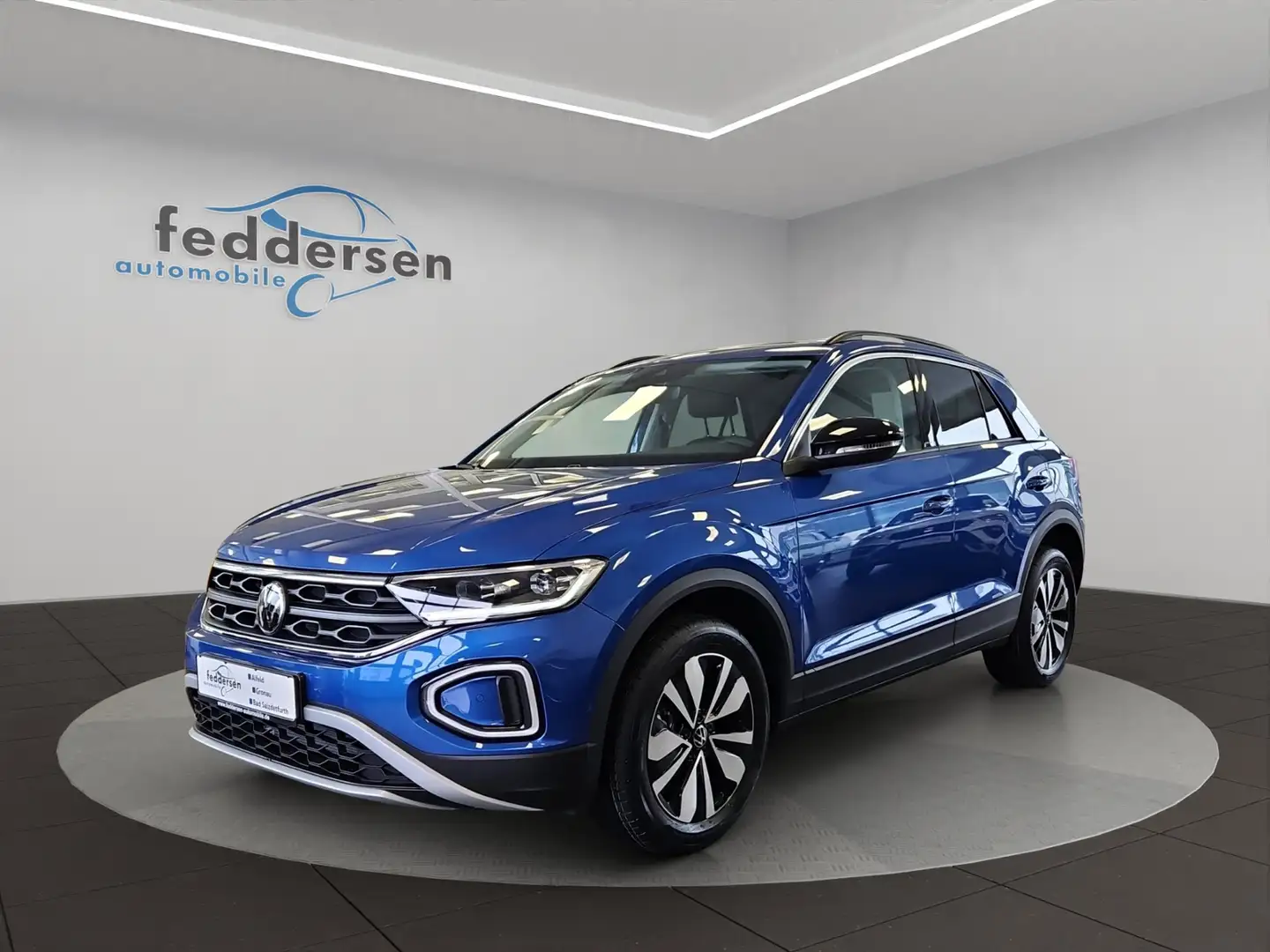 Volkswagen T-Roc Goal 1.0 TSI ACC Navi LED Sitzheizung KLIMA ALU Blau - 2