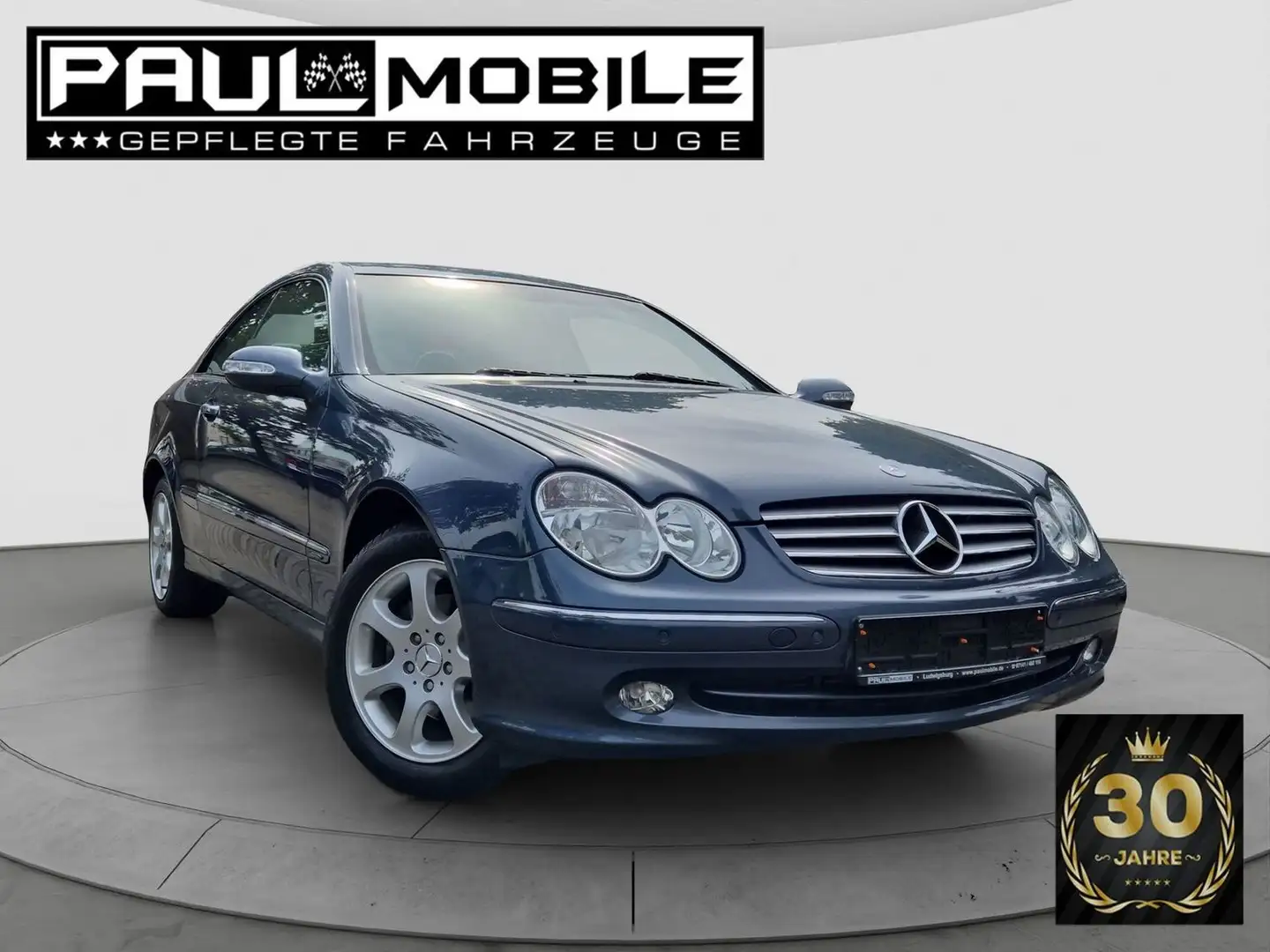 Mercedes-Benz CLK 200 K Automatik Navi Parktronik v+h 2.Hand * Albastru - 1