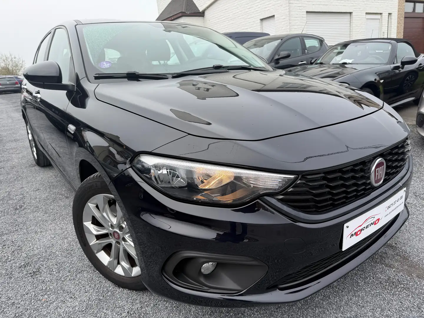 Fiat Tipo Tipo 1.4 16V Lounge navi 12 M waarborg Noir - 1