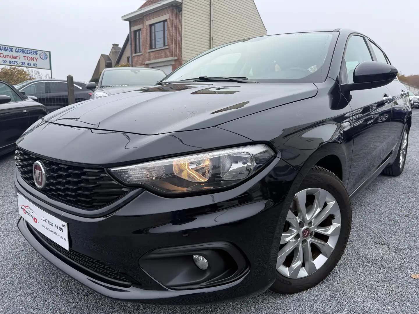 Fiat Tipo Tipo 1.4 16V Lounge navi 12 M waarborg Noir - 2