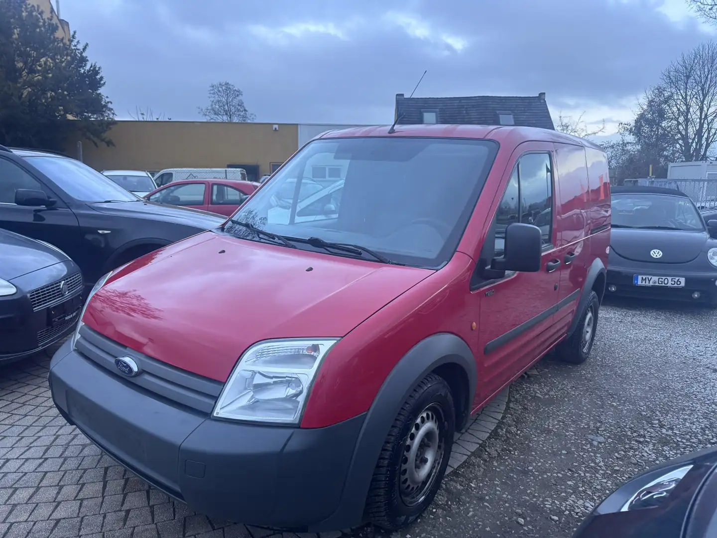 Ford Transit Connect Kasten im guten und gepflegten Zustand Rot - 2
