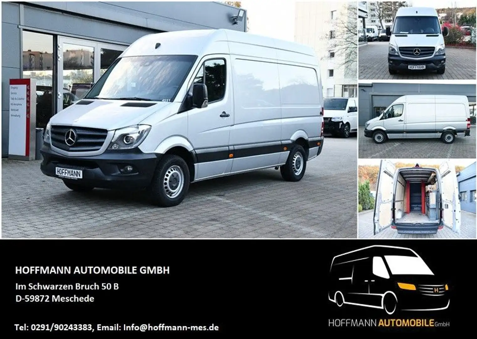 Mercedes-Benz Sprinter Kasten 316 CDI L2H2 RWD Standheizung Argent - 1