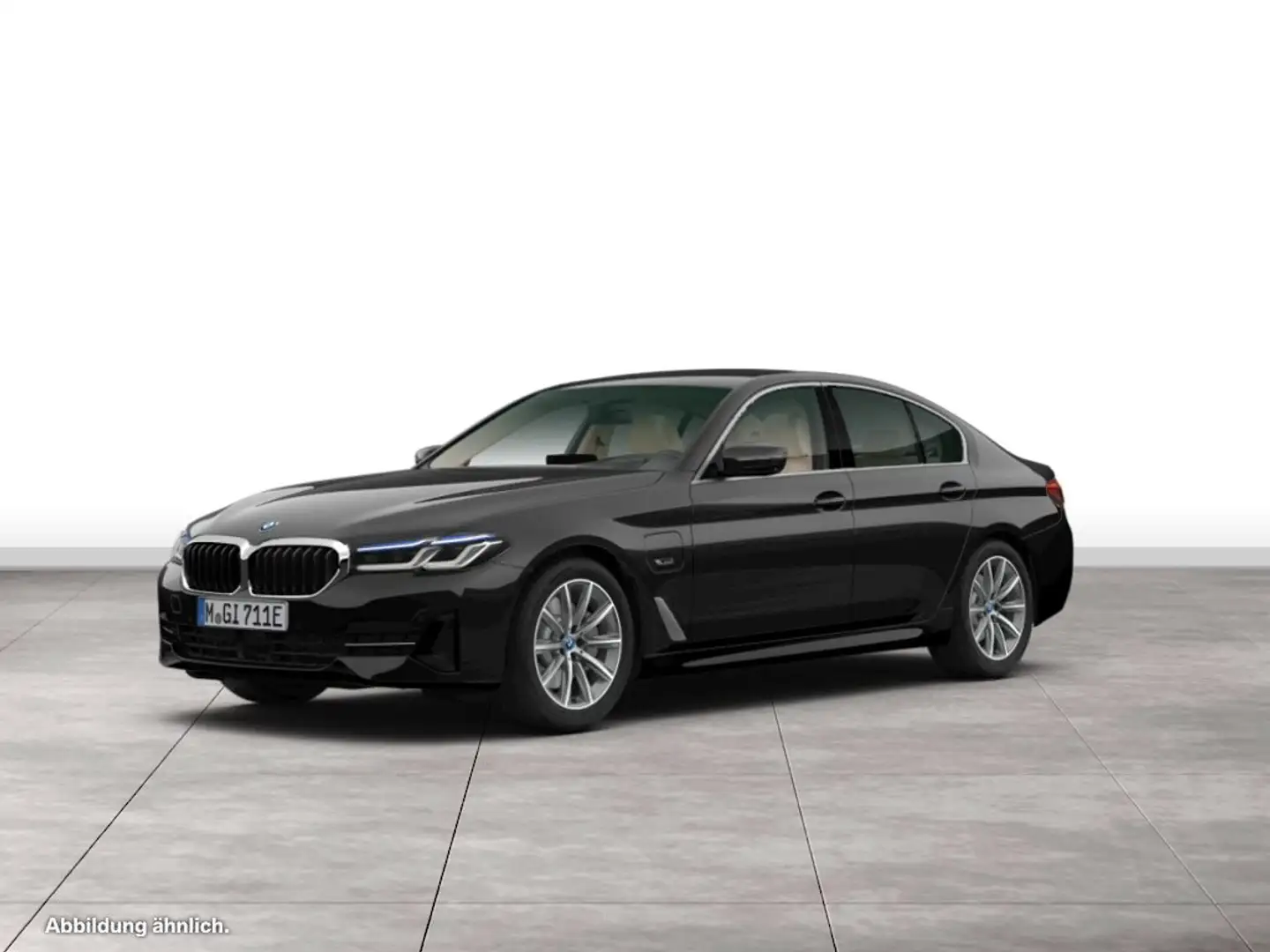 BMW 545 e xDrive Limousine Schwarz - 2