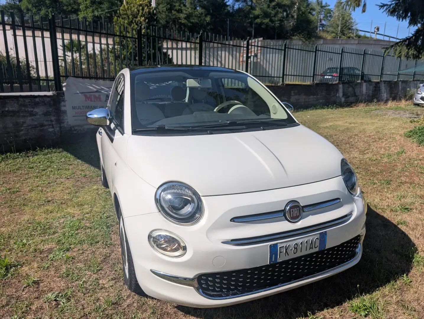 Fiat 500 1.2 Lounge Bianco - 1