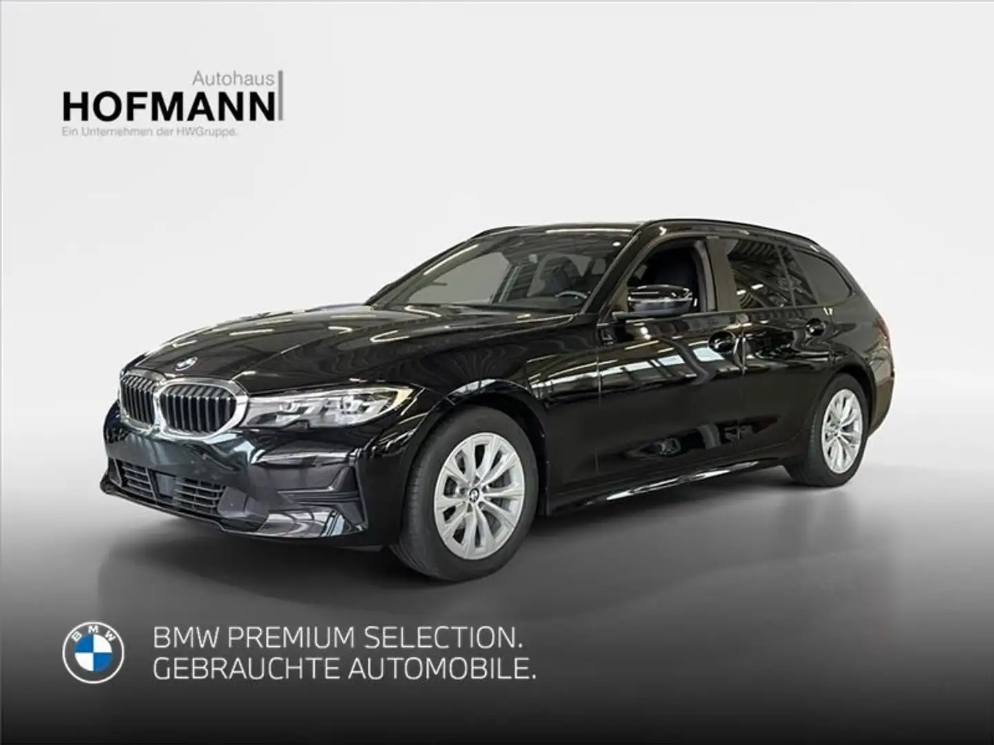 BMW 318 d Touring A Advantage+ACC+AHK+Premium Selel. Schwarz - 1