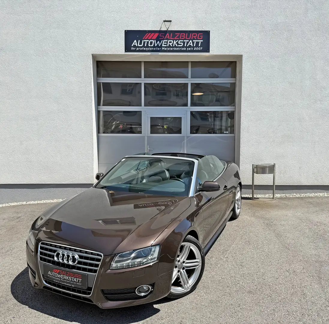 Audi A5 Cabrio 1,8 TFSI S-LINE | 8-fach | §57a: 03.26 Braun - 1