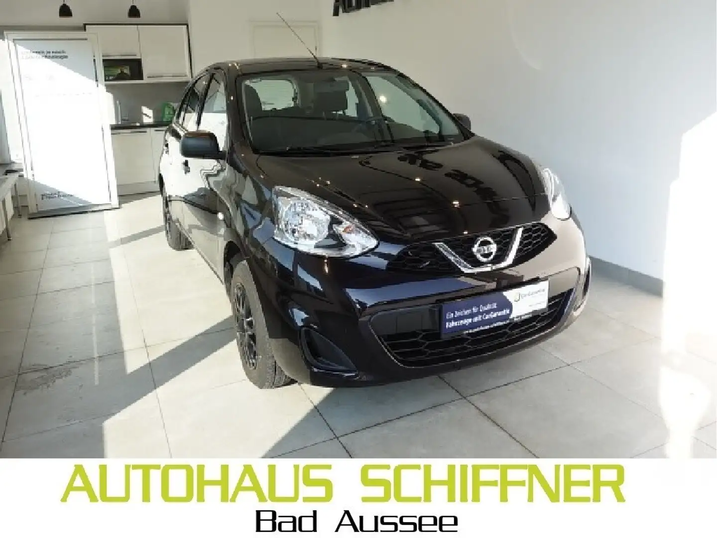Nissan Micra 1,2 Acenta Schwarz - 1