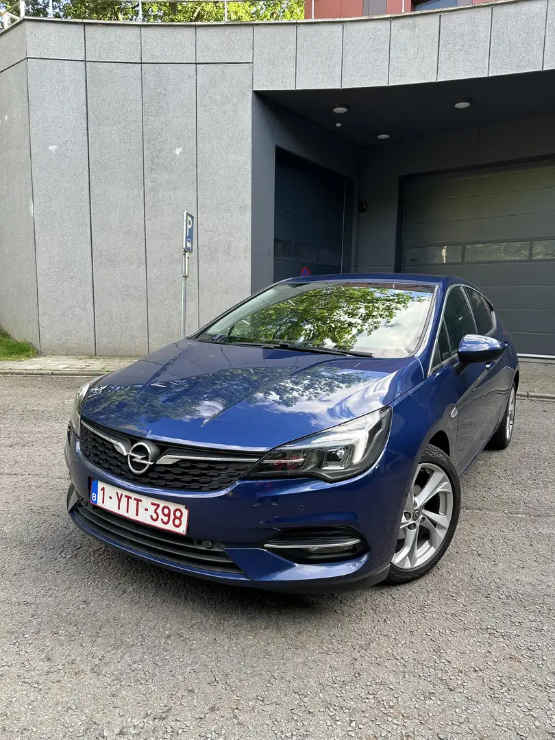 Opel Astra 1.5 Turbo D Elegance S/S Blauw - 1