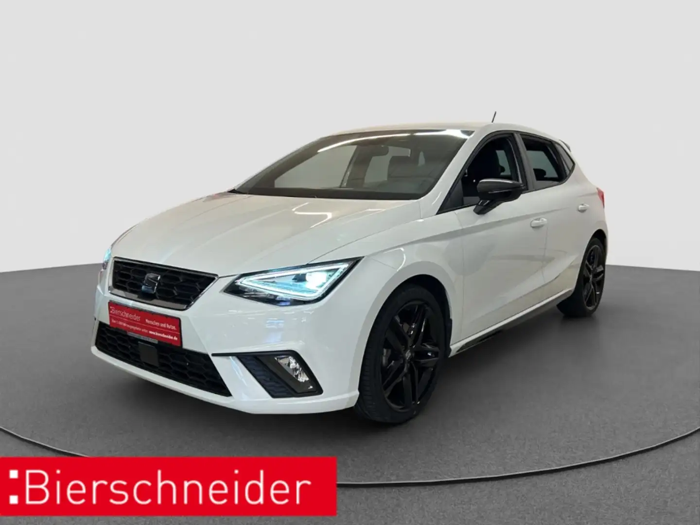 SEAT Ibiza 1.0 TSI DSG FR Pro Black Edition NAVI PDC SHZ LED Weiß - 1