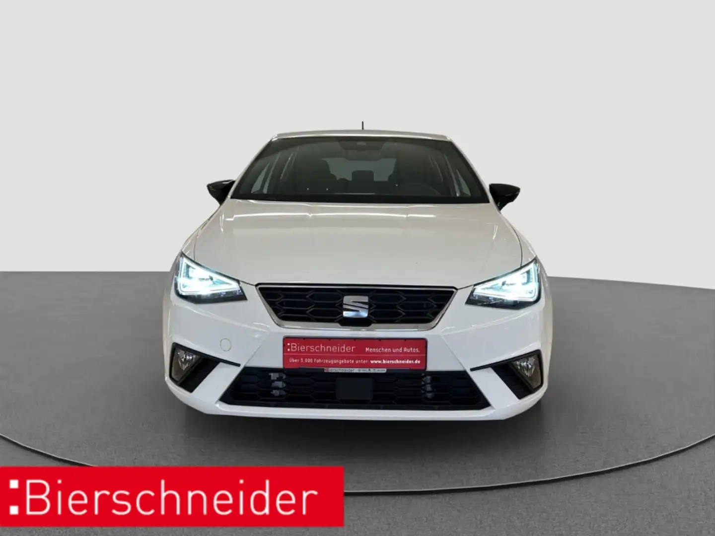 SEAT Ibiza 1.0 TSI DSG FR Pro Black Edition NAVI PDC SHZ LED Weiß - 2