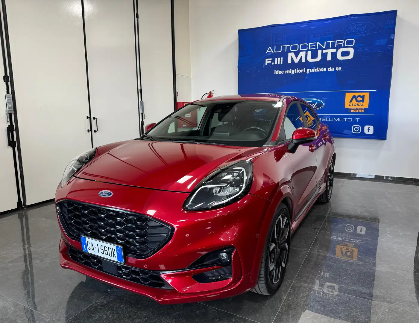 Ford Puma Puma 1.0 Ecoboost h ST-Line X 155CV Rouge - 1