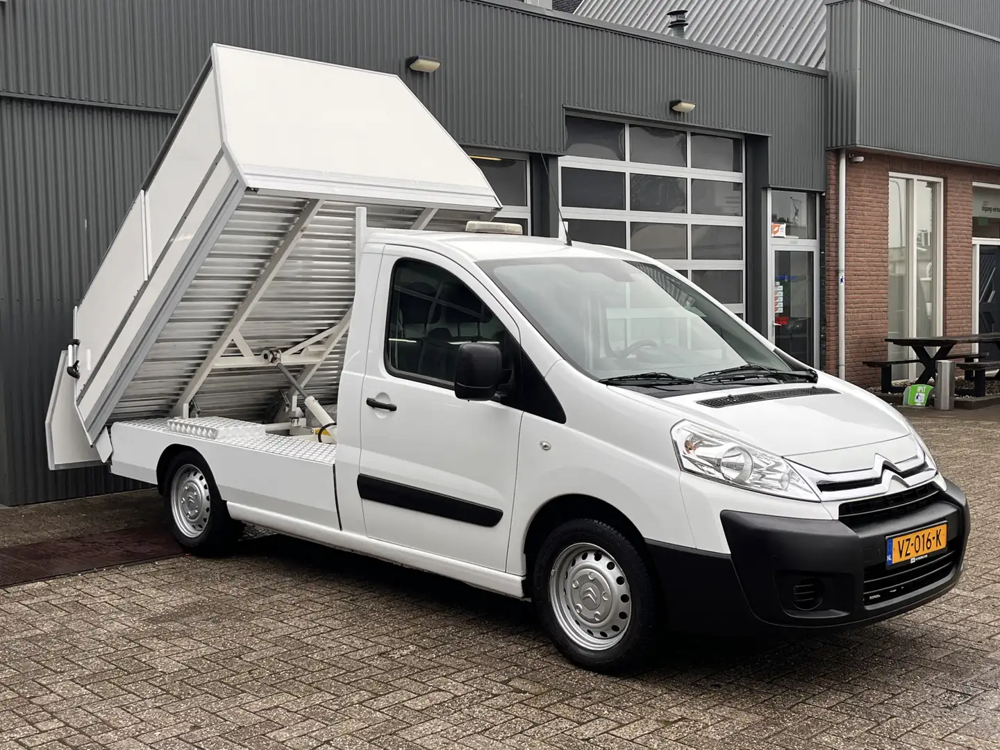Citroen Jumpy 12 2.0 HDI 128pk Veegvuil kipper Vuilniswagen met Wit - 1