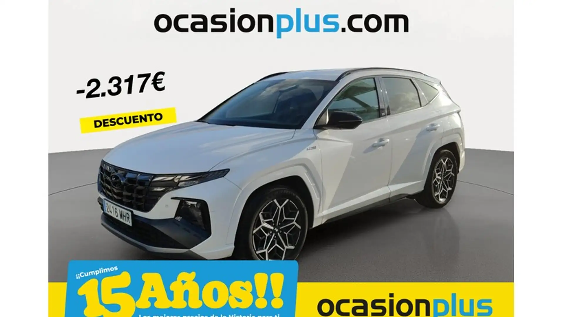 Hyundai TUCSON 1.6 TGDI Nline 30 Aniversario 4x2 Blanco - 1