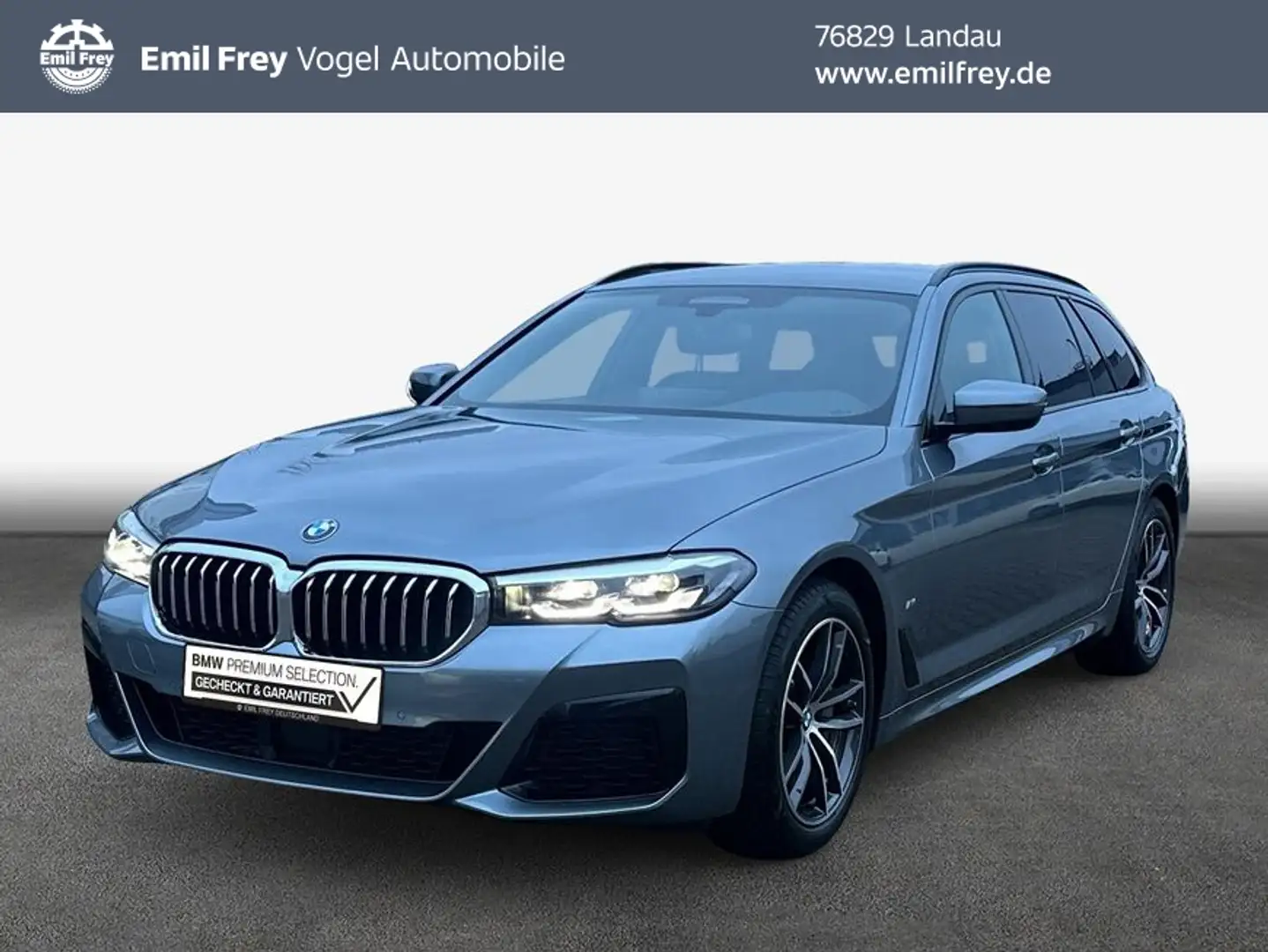 BMW 530 i Touring Aut. M Sportpaket* AHK* SHZ* Blau - 1