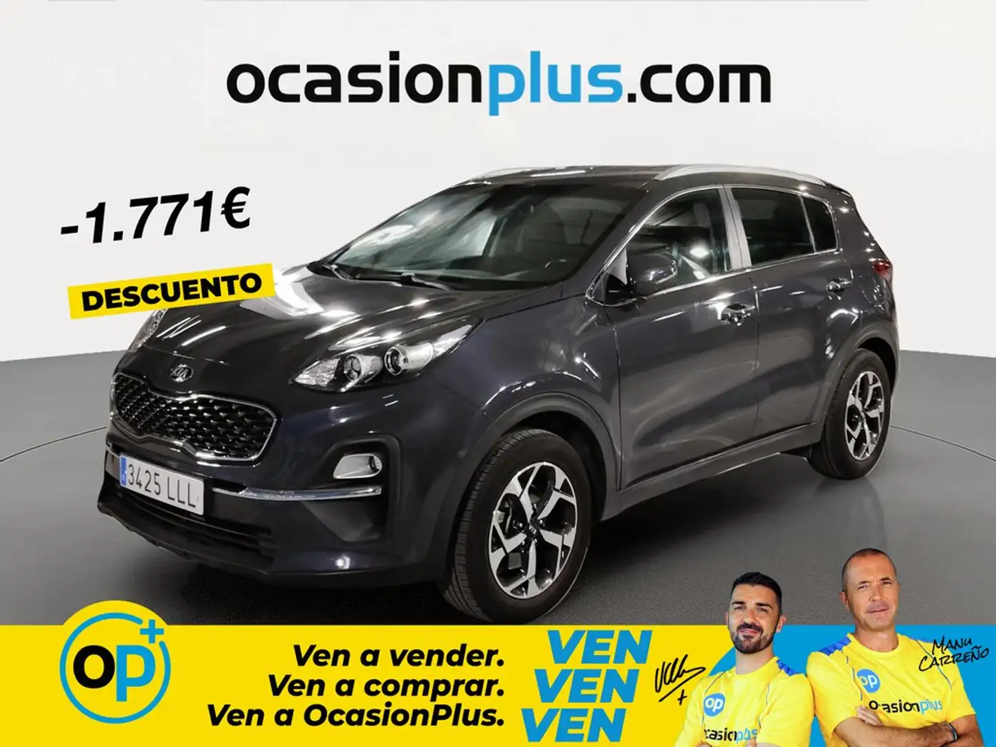 Kia Sportage 1.6 MHEV Drive Plus 4x2 136 Gris - 1