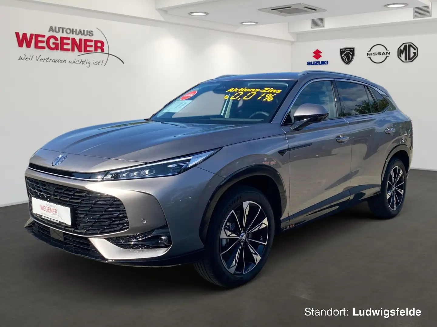 MG HS 1.5 T-GDi Hybrid+ Luxury |LED|360|CarPlay|ACC Silber - 1