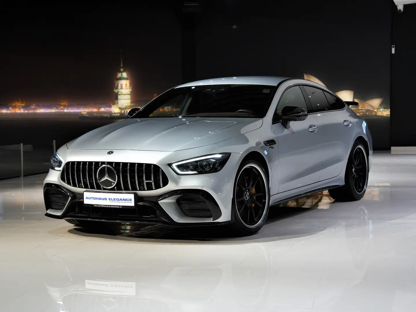 Mercedes-Benz AMG GT 53 4Matic+*AERODYNAMIK*LUFT*ABGAS*BURM* Szary - 2