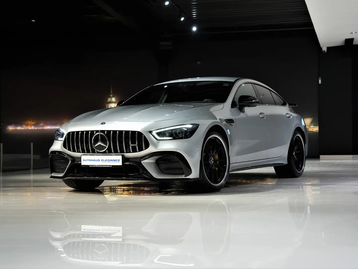 Mercedes-Benz AMG GT 53 4Matic+*AERODYNAMIK*LUFT*ABGAS*BURM* Szary - 1