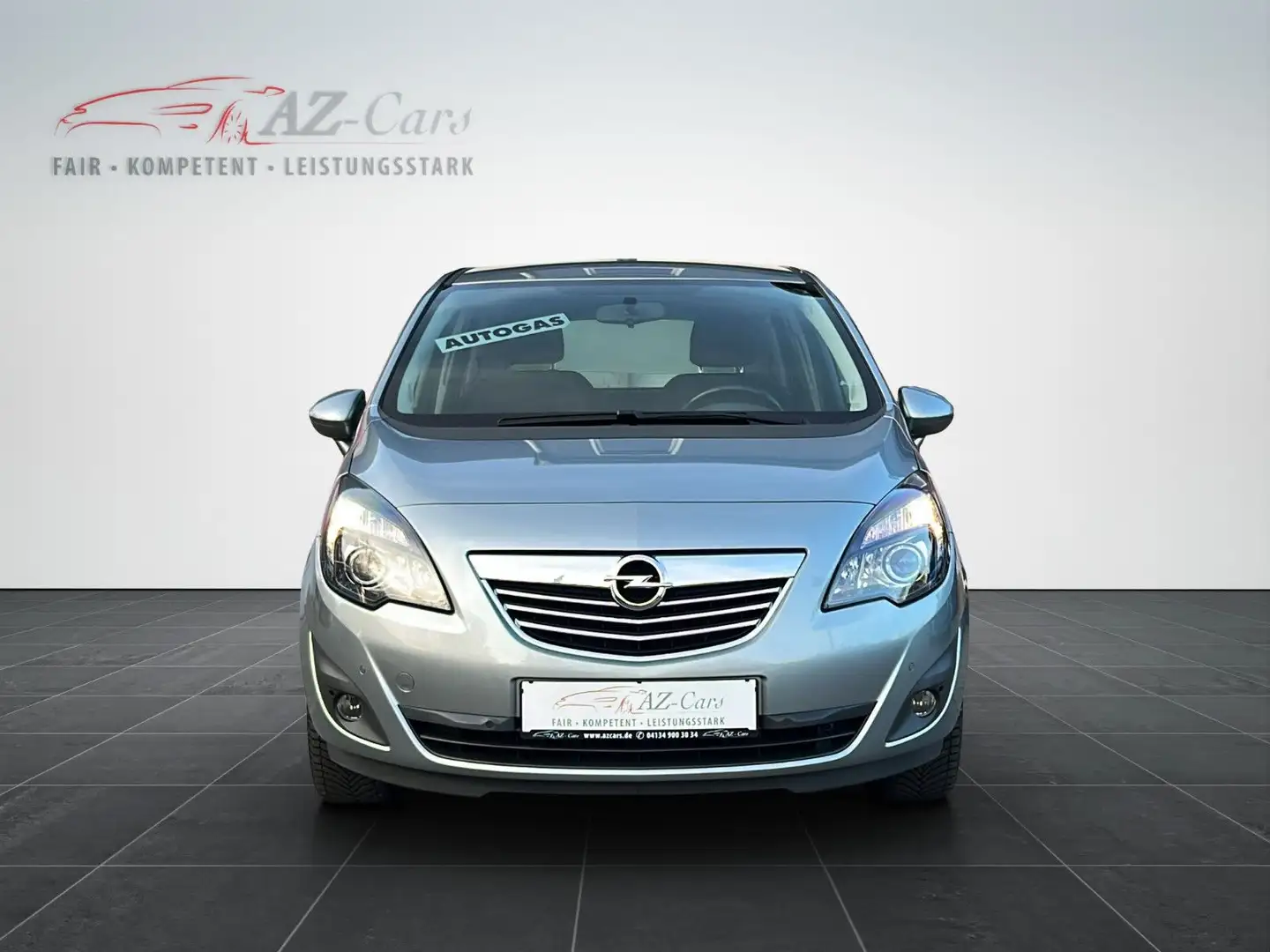 Opel Meriva B Innovation*LPG*1.HAND*KLIMA*TEMPO*SHZ* Silber - 2