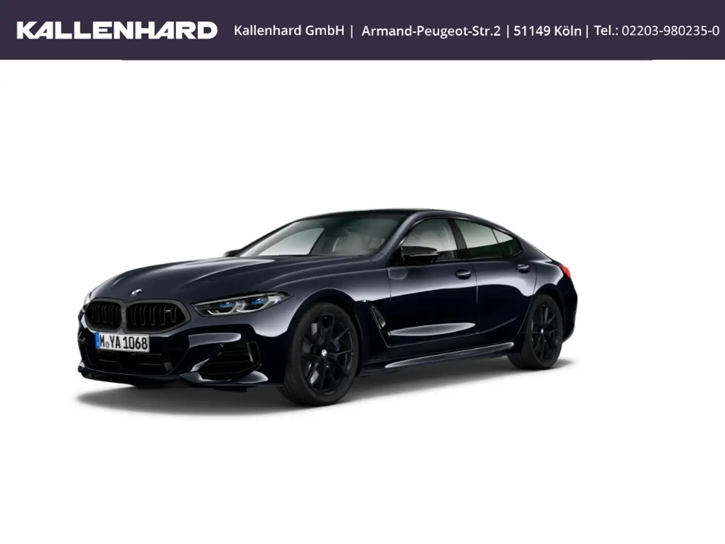 BMW M850 i xDrive Gran Coupe-Bowers&Wilkins-Voll Ausstattun Schwarz - 2